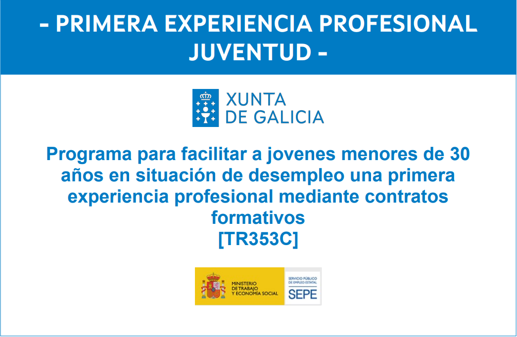Primera experiencia profesional juventud
